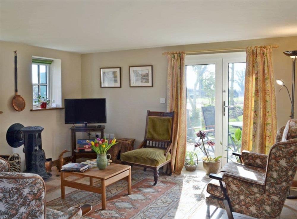 Living room at Honeypot Cottage in Metfield, near Harleston, Suffolk