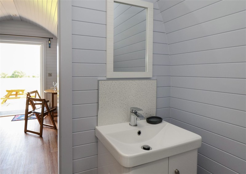This is the bathroom (photo 2) at Honeypot Hideaways - Acacia, Higher Kinnerton