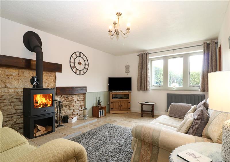The living area at Honeystone Cottage, Moreton-In-Marsh
