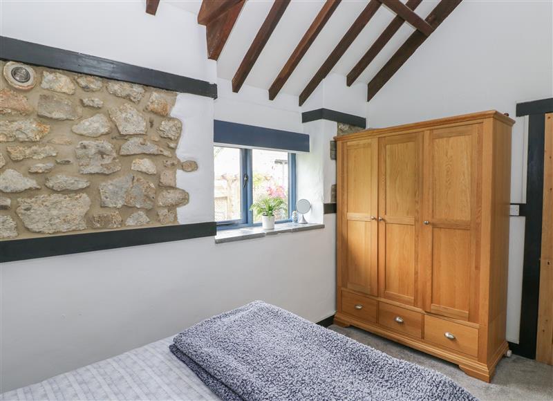 One of the 2 bedrooms at Honeysuckle Cottage, Llanddewi Velfrey near Narberth
