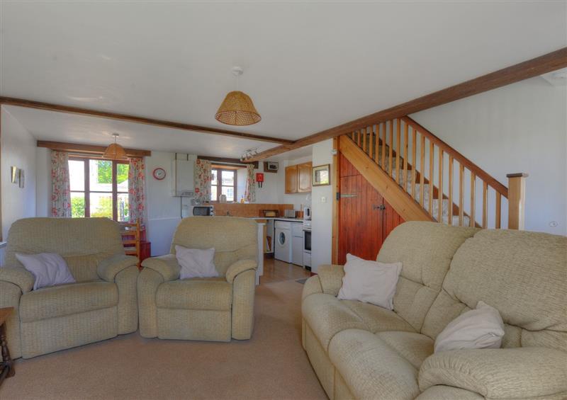 Enjoy the living room at Honeysuckle Cottage, Lyme Regis