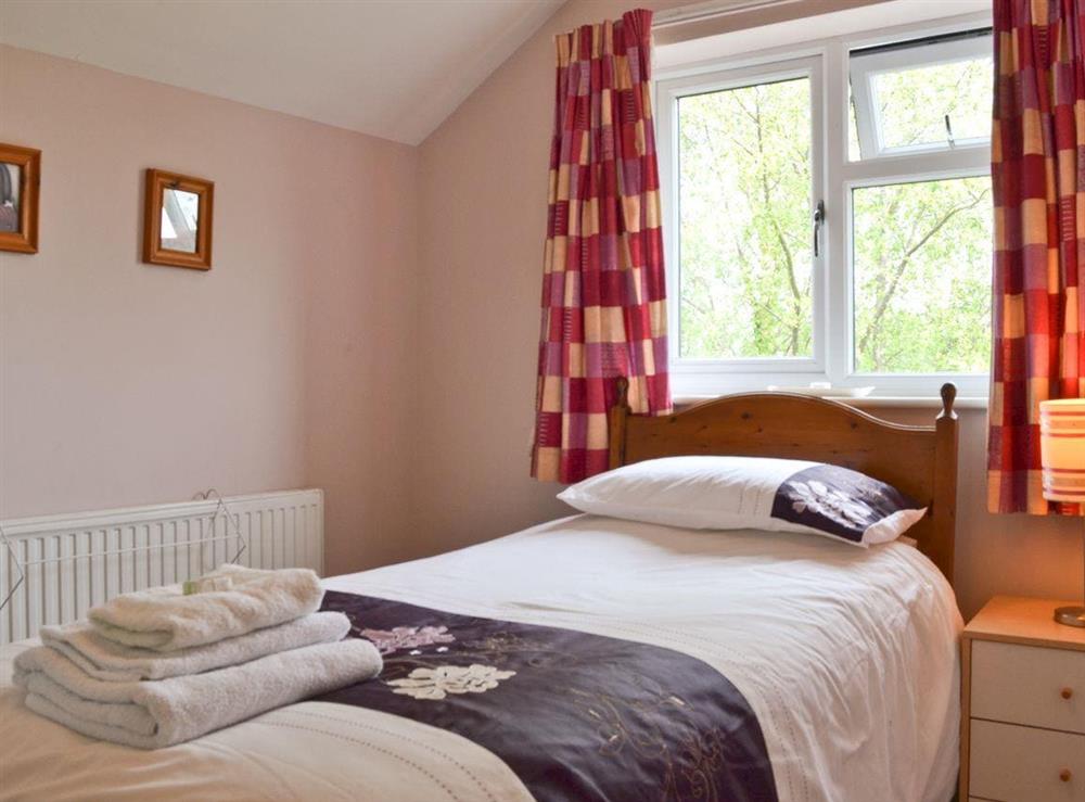 Single bedroom at Honeysuckle Cottage in Minsterley, near Shrewsbury, Shropshire