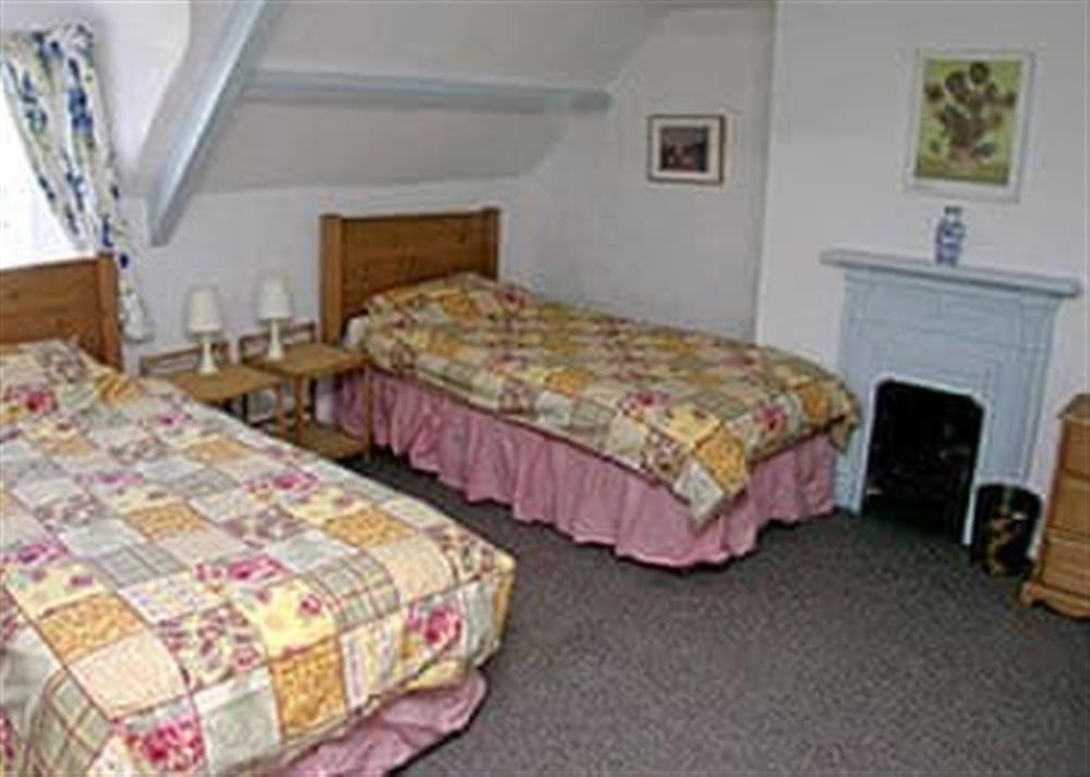 Twin bedroom at Honeysuckle Cottage in , Northumberland