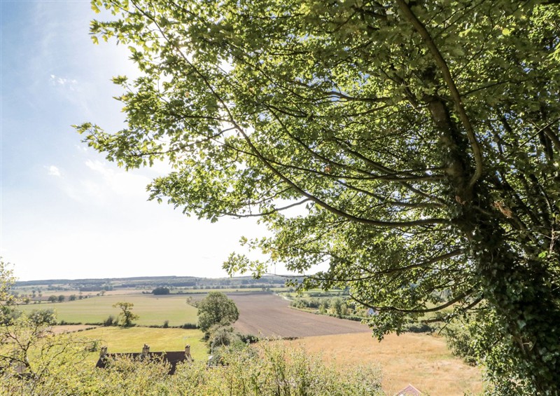 Rural landscape at Honeysuckle Cottage, Oswaldkirk near Helmsley