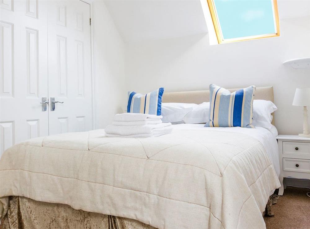 Double bedroom at Honeysuckle Cottage in Padstow, Cornwall