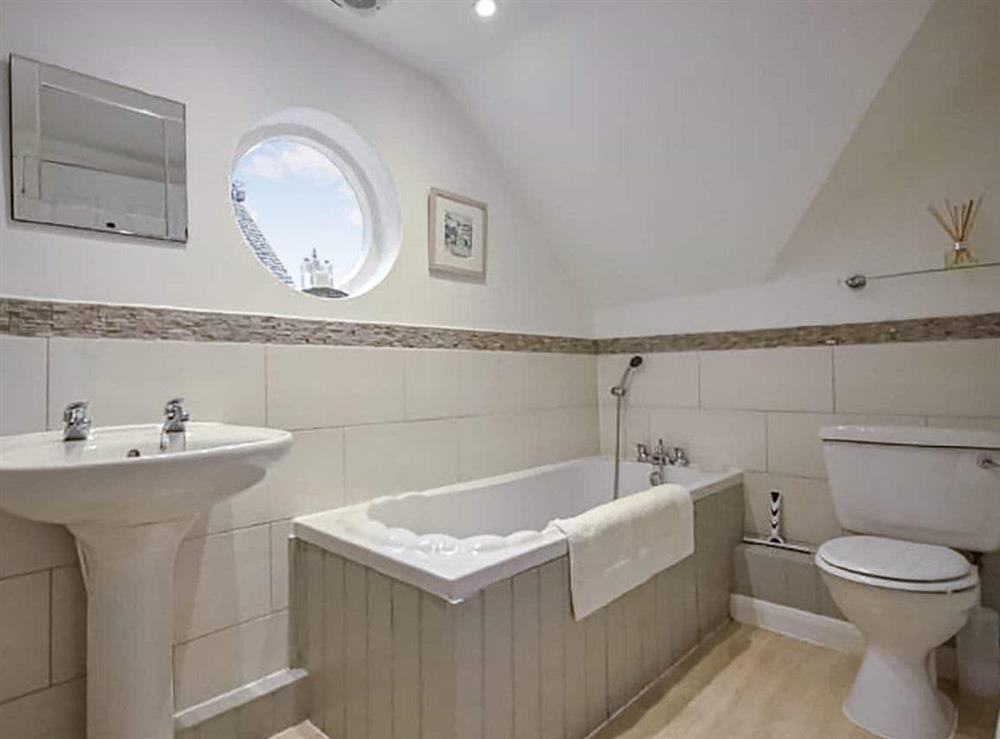 Bathroom at Honeysuckle Cottage in Petworth, West Sussex