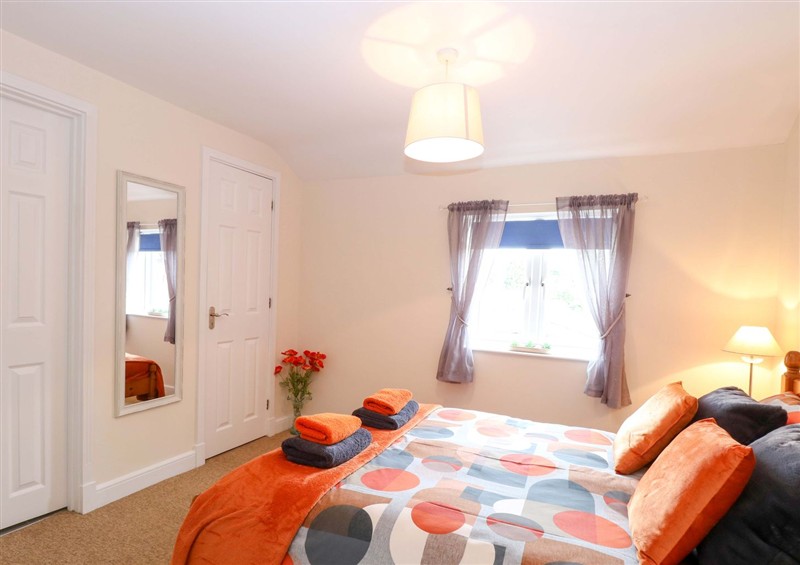 One of the bedrooms at Honeysuckle Cottage, Swaffham