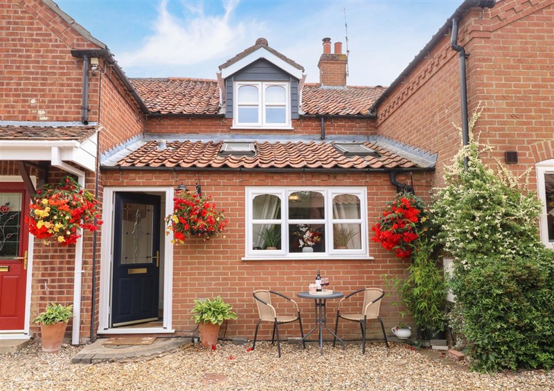 The setting at Honeysuckle Cottage, Swaffham