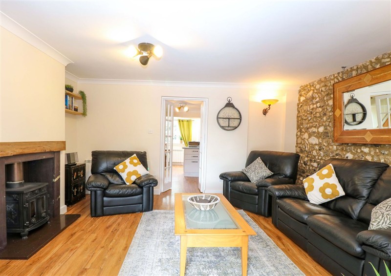 This is the living room at Honeysuckle Cottage, Swaffham