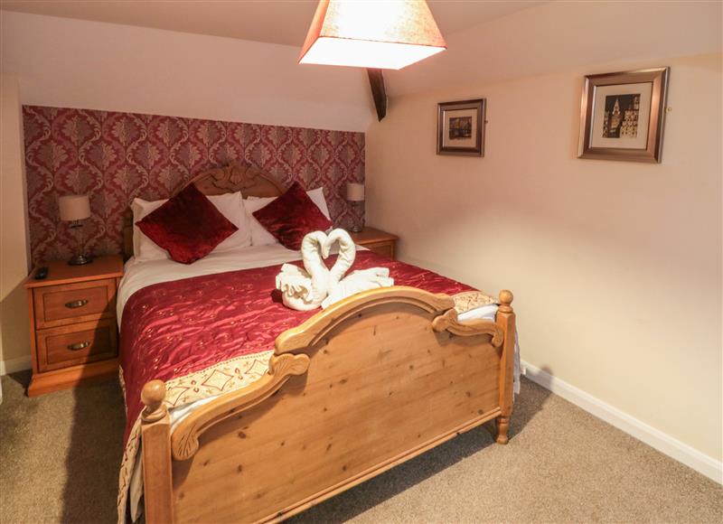 One of the bedrooms at Honeysuckle, Filey