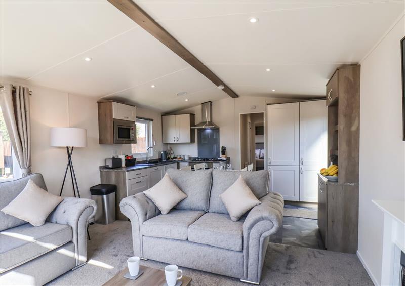 Enjoy the living room at Honeysuckle Lodge, Runswick Bay near Staithes