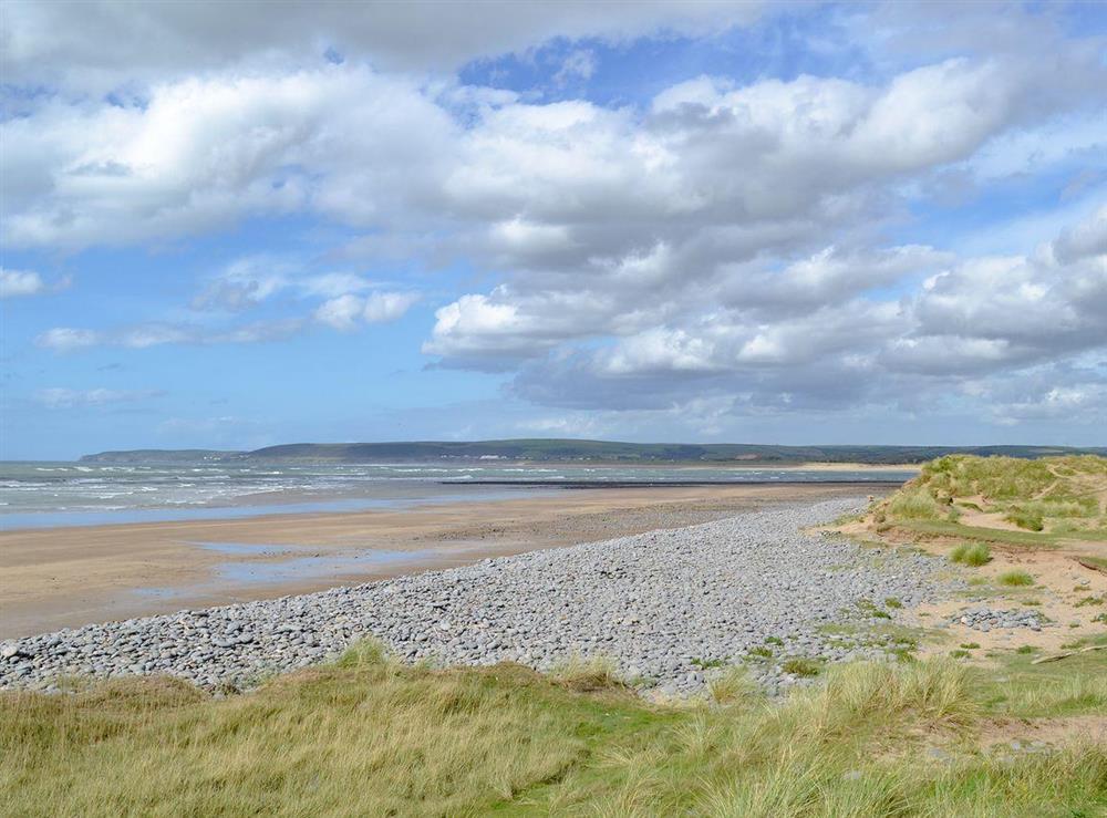 Northam Burrows at Honeysuckle Lodge in Woolfardisworthy, near Hartland, Devon