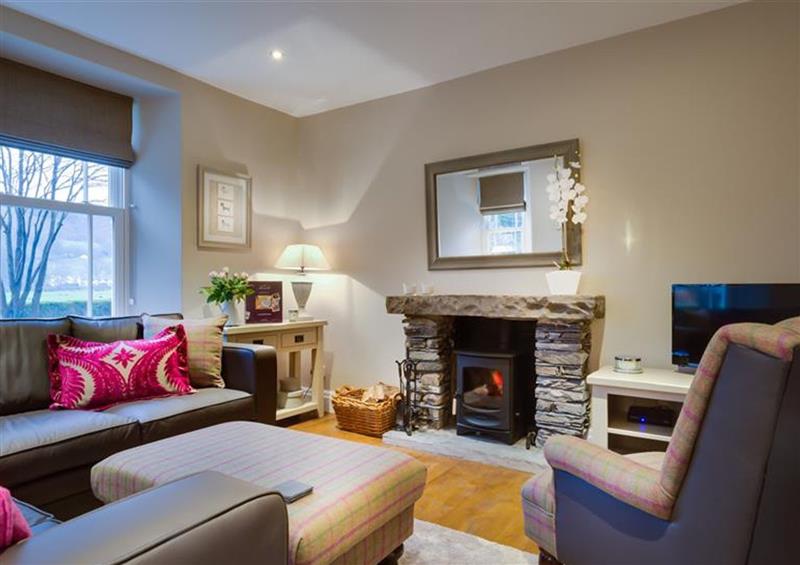 Relax in the living area at Honeywood House, Grasmere