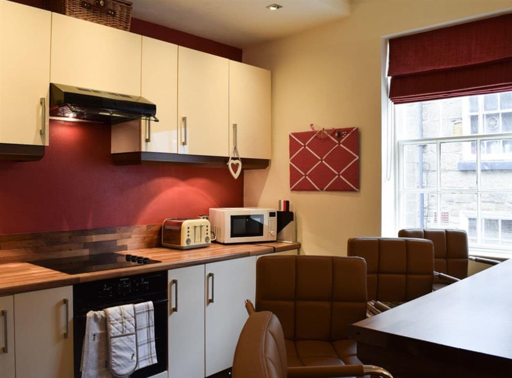 Kitchen at Honeyz Hideaway in Whitby, Yorkshire, North Yorkshire