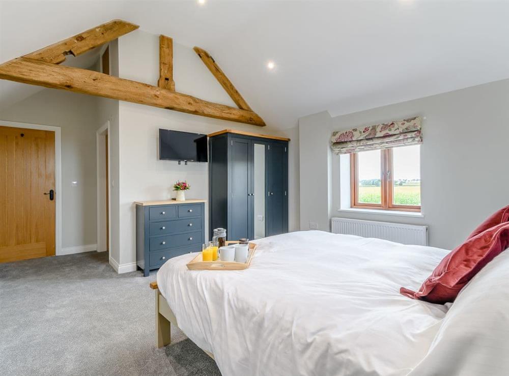 Double bedroom at Honies Farm barns- The Arches in East Stoke, near Newark, Norfolk