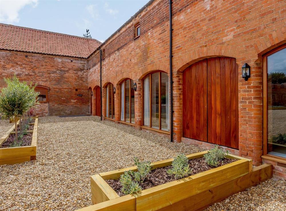 Exterior at Honies Farm barns- The Arches in East Stoke, near Newark, Nottinghamshire