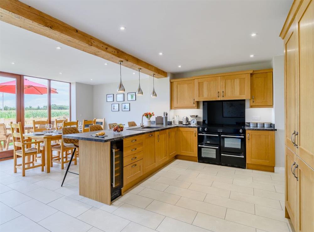 Kitchen at Honies Farm Barns- The Vintage Store in East Stoke, near Newark, Nottinghamshire