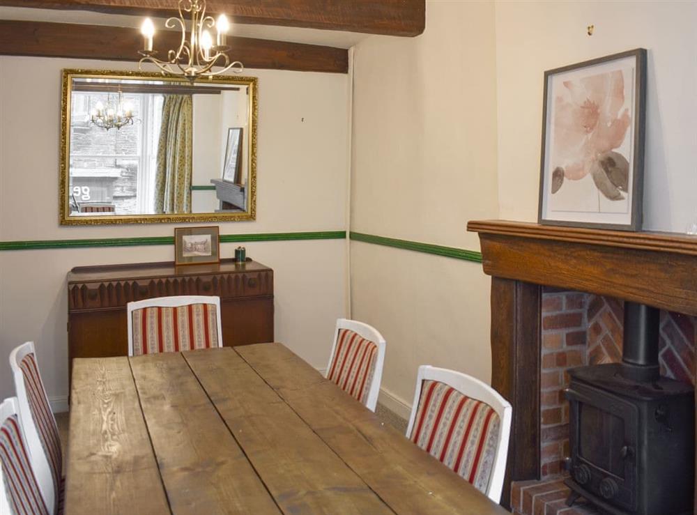 Dining room at Honistor House in Keswick, Devon