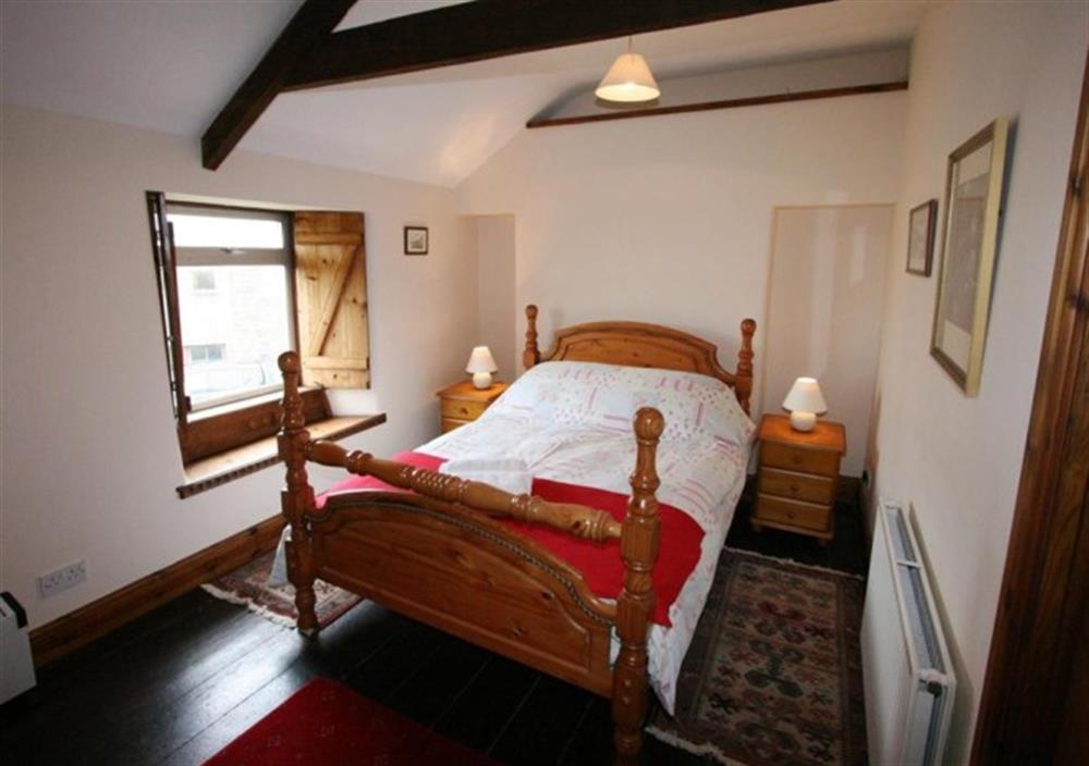 Double bedroom at Honnor Cottage in St Buryan