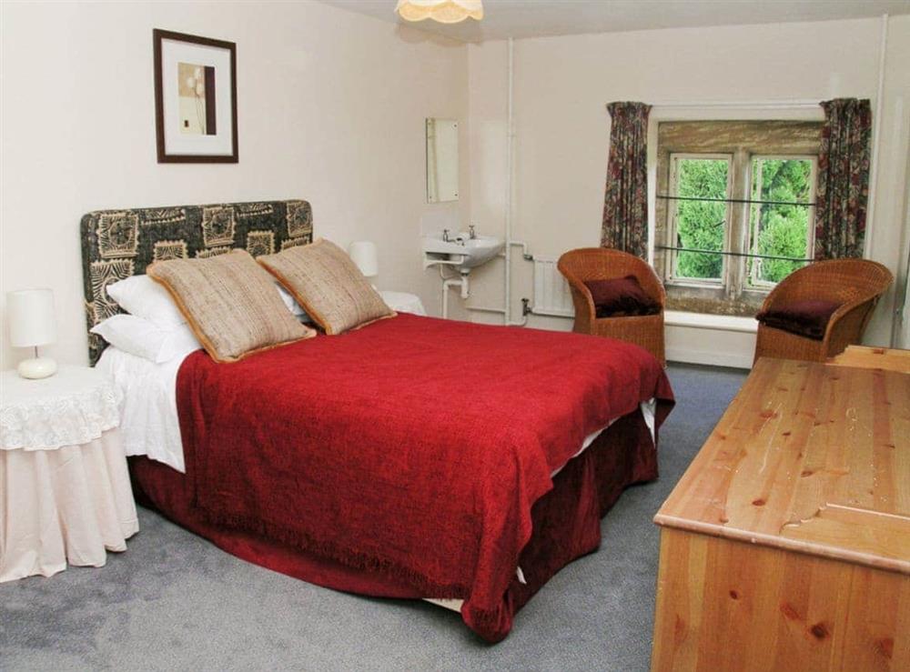 Double bedroom at Hooke Court in Hooke, Nr Beaminster, Dorset., Great Britain