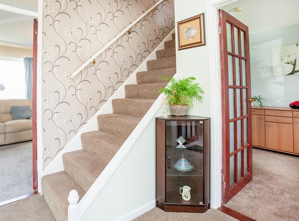 Stairs at Hookhills Holiday Home in Paignton, Devon