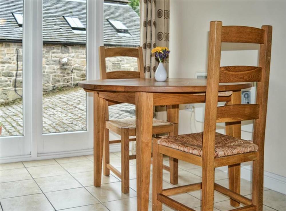Dining Area at Hoopers Barn in Ashbourne, Derbyshire