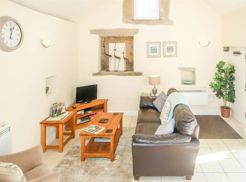 Living area at Hoopers Barn in Ashbourne, Derbyshire