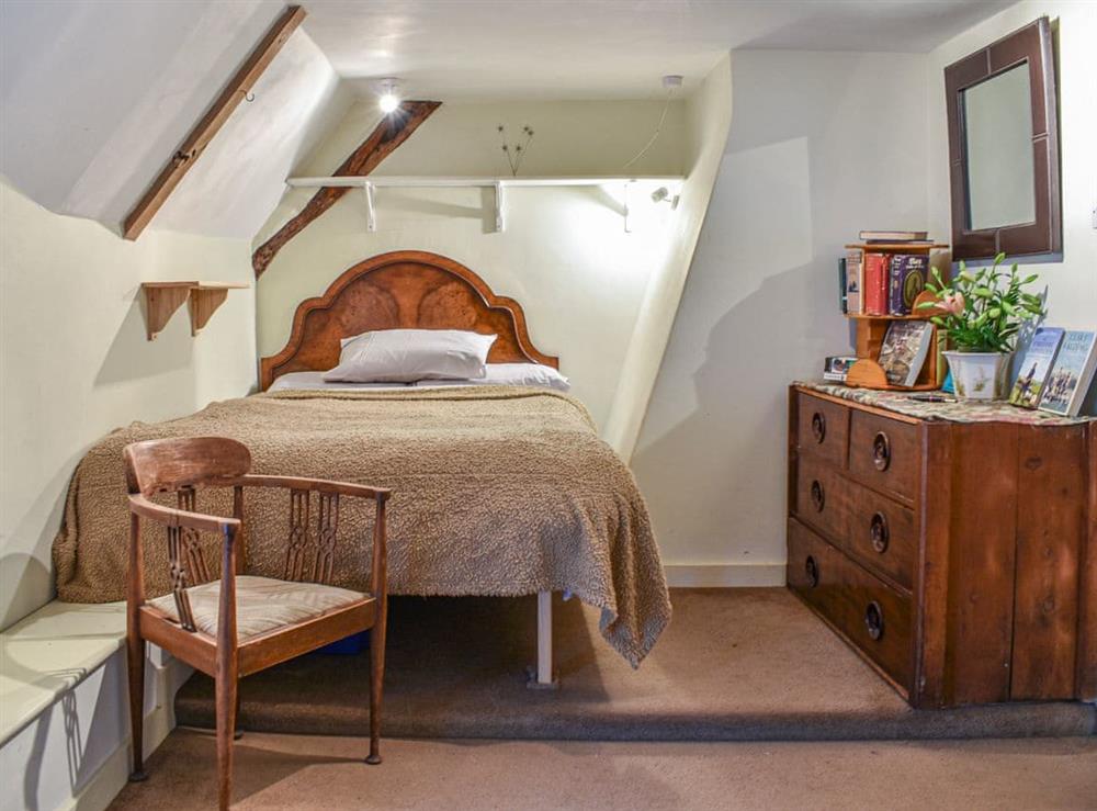 Double bedroom at Hoopers Farmhouse in Tilshead, Wiltshire
