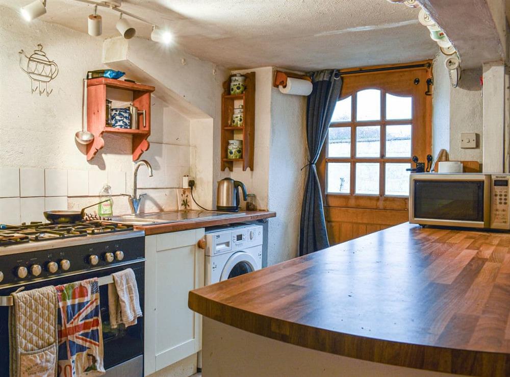 Kitchen at Hoopers Farmhouse in Tilshead, Wiltshire