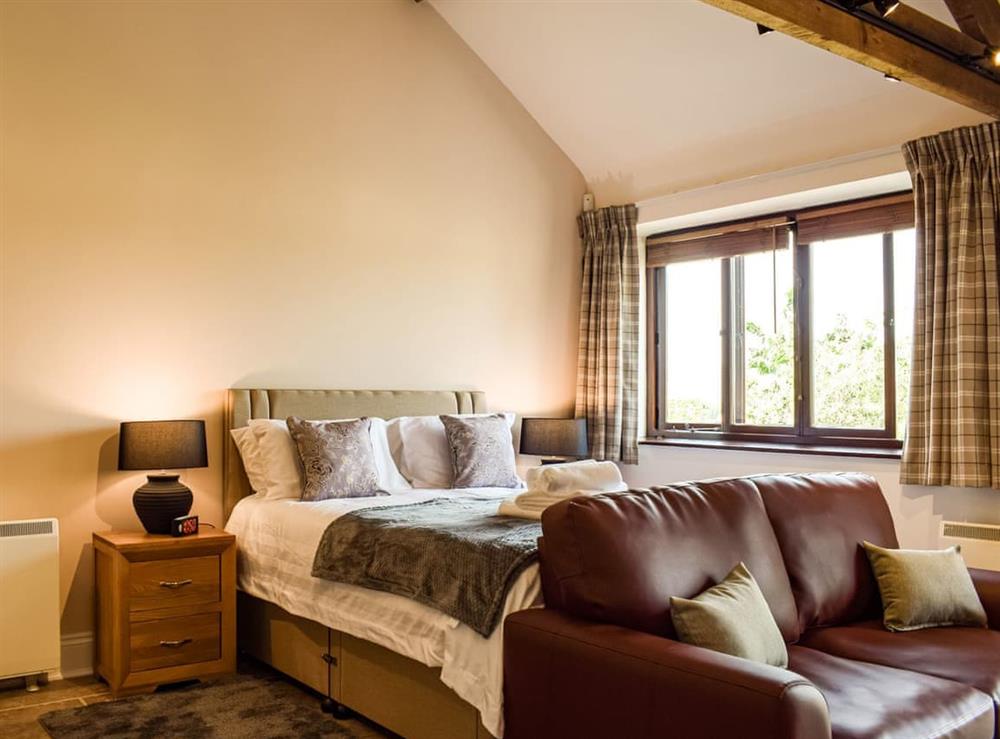 Double bedroom at Hop Kiln Barn in Mansell Gamage, Herefordshire