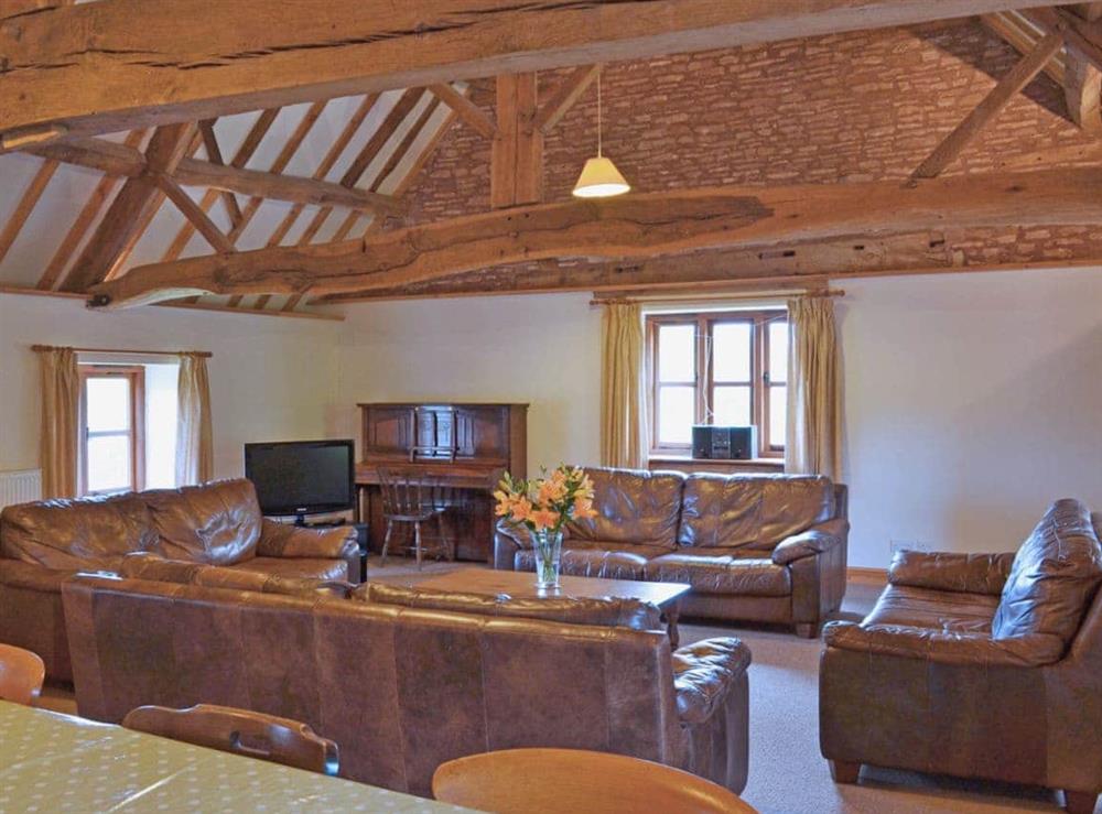 Living room/dining room at Hop Pocket in Bromyard, near Malvern Hills, Herefordshire