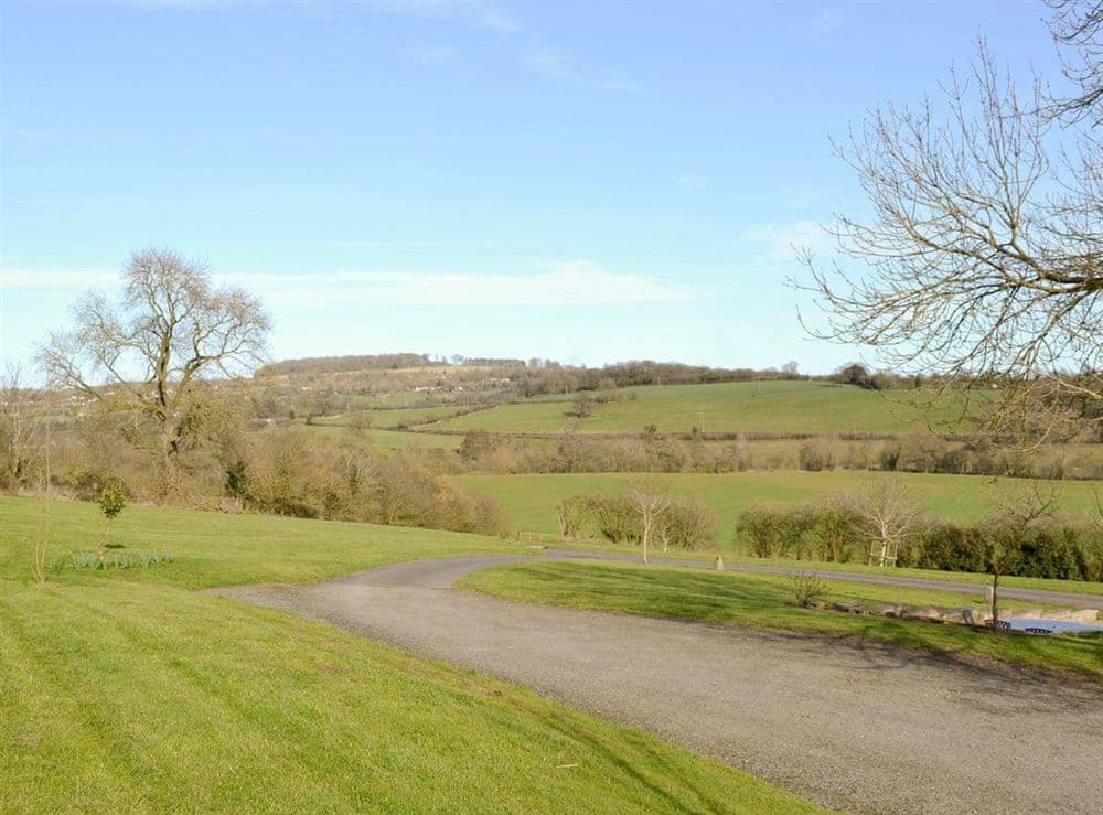 Lovely open surrounding countryside at Hop Pocket in Bromyard, near Malvern Hills, Herefordshire
