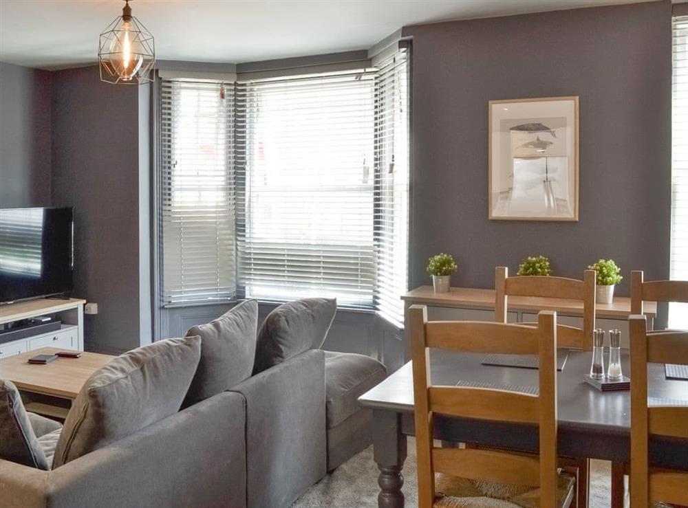 Convenient open-plan design at Hope Apartment in Filey, North Yorkshire