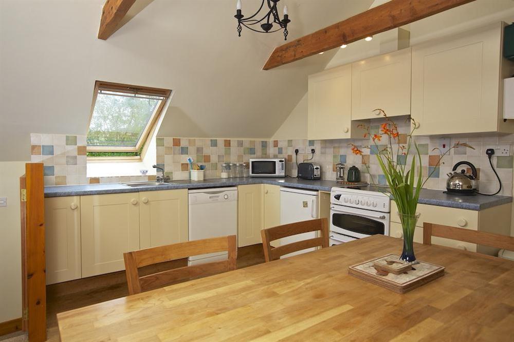 Open plan kitchen/dining room at Hope Cottage (Loddiswell) in Loddiswell, Nr Kingsbridge