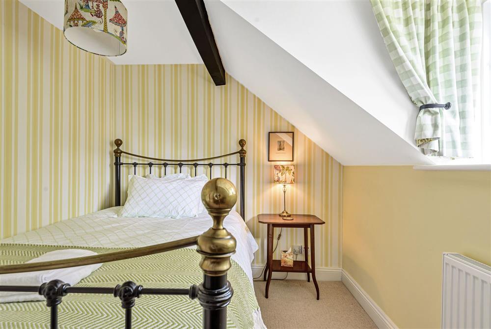 Bedroom three with a 4’6 bed for single occupancy at Hope Cottage, Bridport
