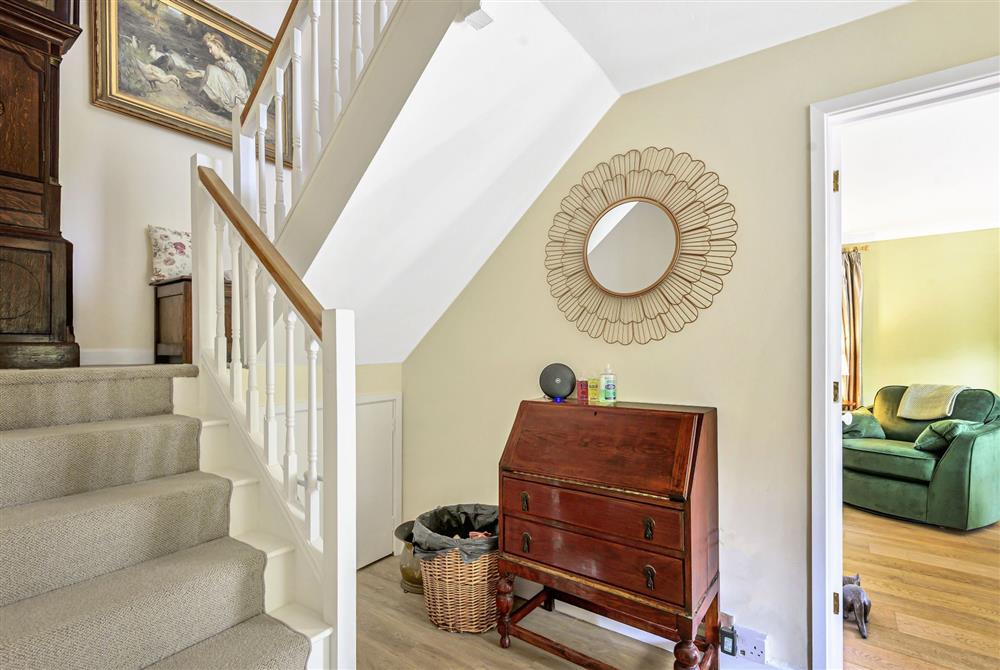 Stairs to the first floor at Hope Cottage, Bridport