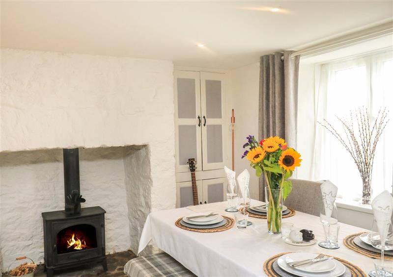 The living area at Hope Cottage, Buckfastleigh