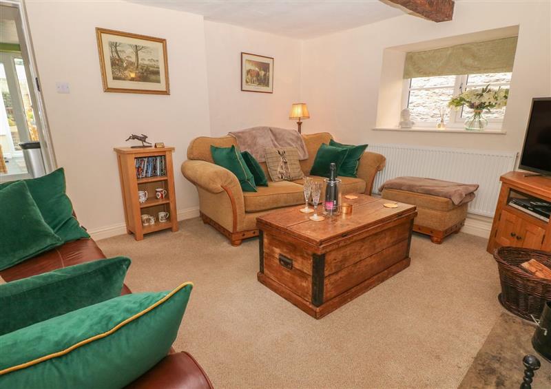 The living area at Hope Cottage, Castleton