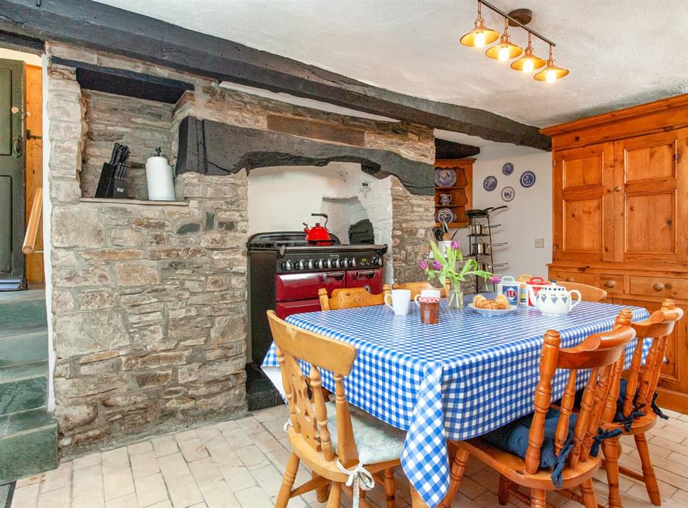 Kitchen at Hope Cottage in Chittlehampton, near Umberleigh, Devon