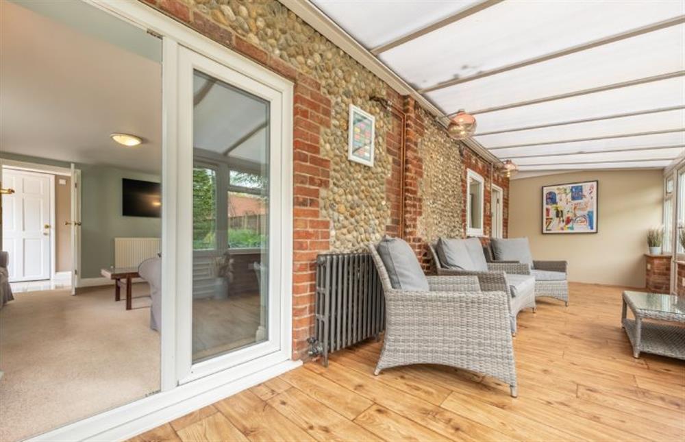 Entering the conservatory from the sitting room