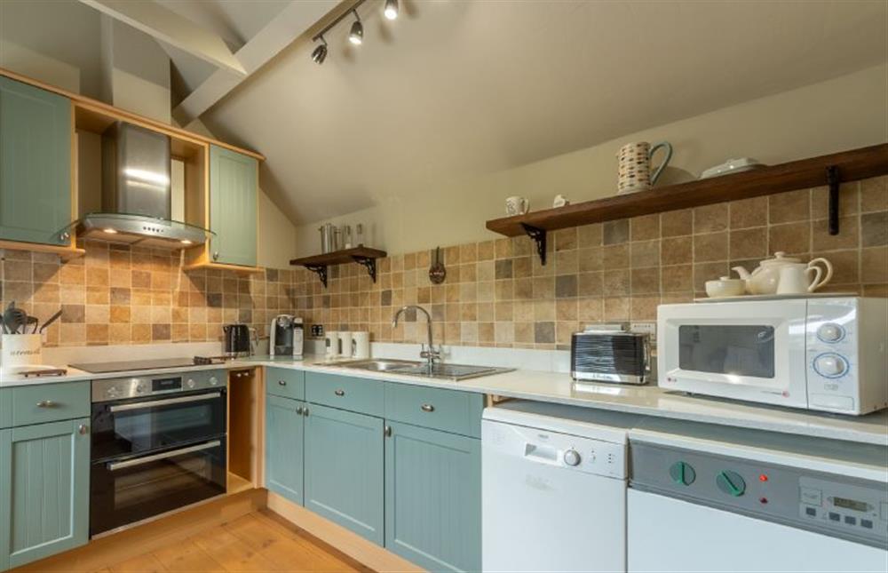 Ground floor: The Kitchen is well-equipped at Hope Cottage, Holme-next-the-Sea near Hunstanton
