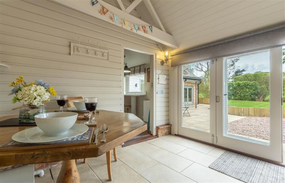 Ground floor: The Sun room is bright and spacious at Hope Cottage, Holme-next-the-Sea near Hunstanton