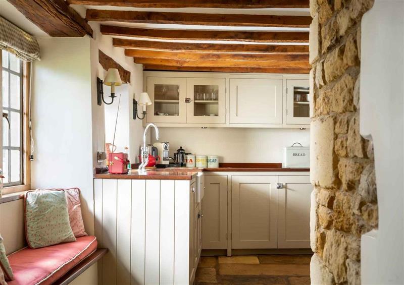This is the kitchen at Hope Cottage, Longborough