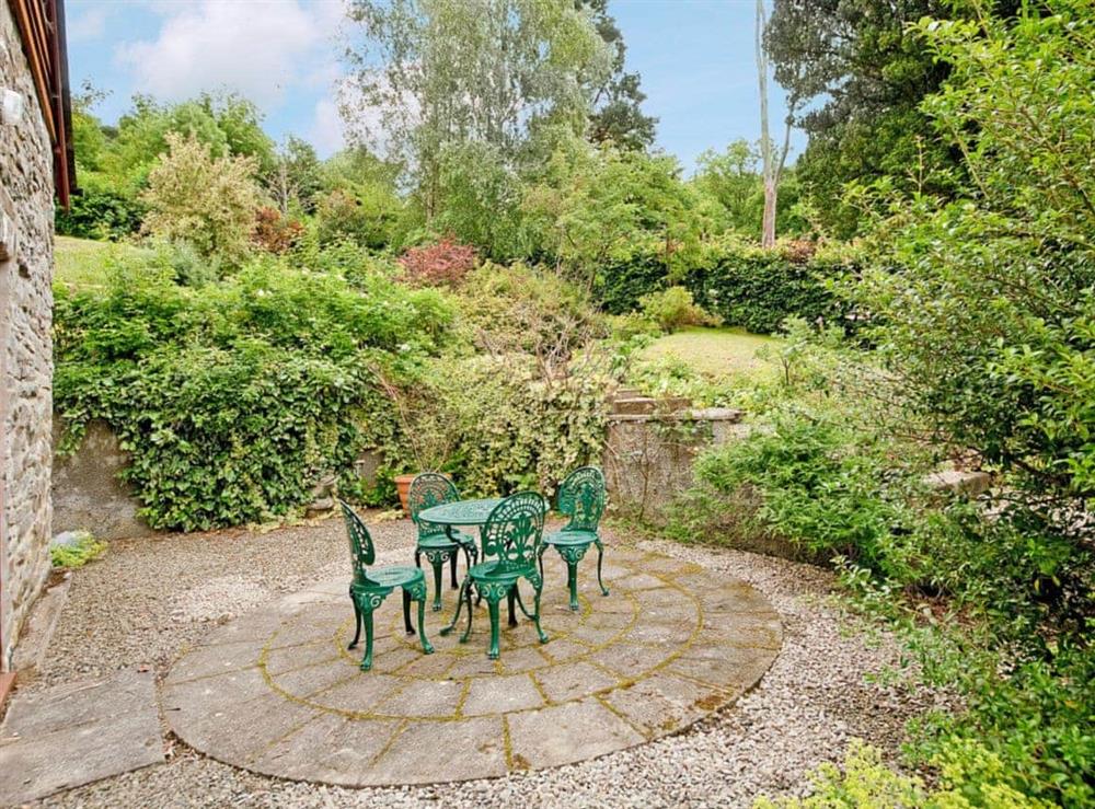 Sitting-out-area (photo 2) at Hope Cottage in Lurkenhope, near Knighton, Shropshire