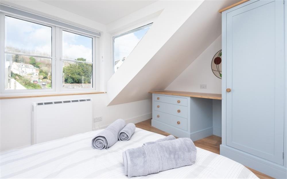 Another look at the master bedroom at Hope Cottage in Salcombe
