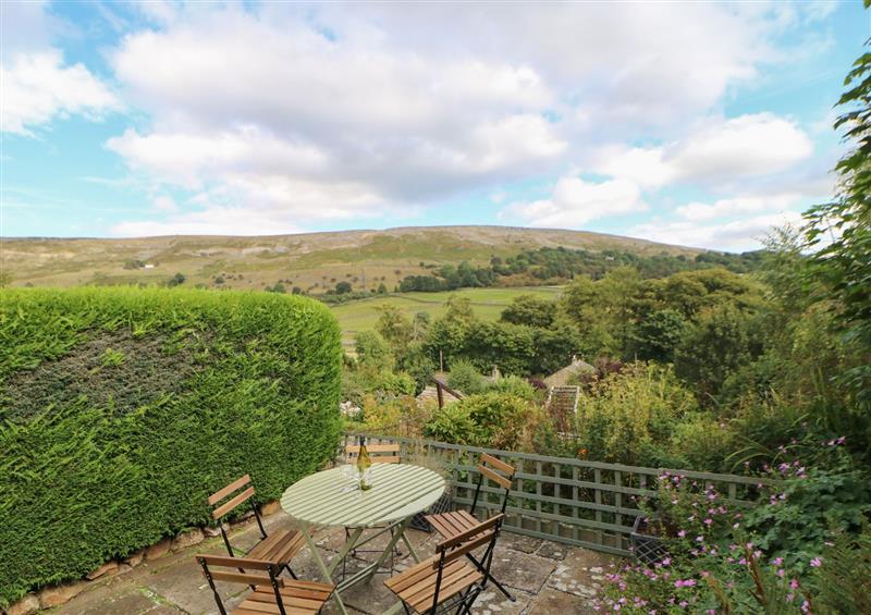 The setting at Hope Cottage South, Reeth