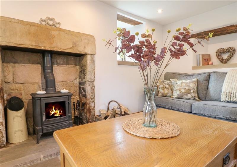 Relax in the living area at Hope Cottage, Youlgreave