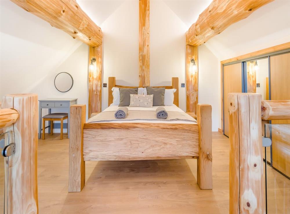 Double bedroom at Hope Hideaway in Trewern, near Welshpool, Powys