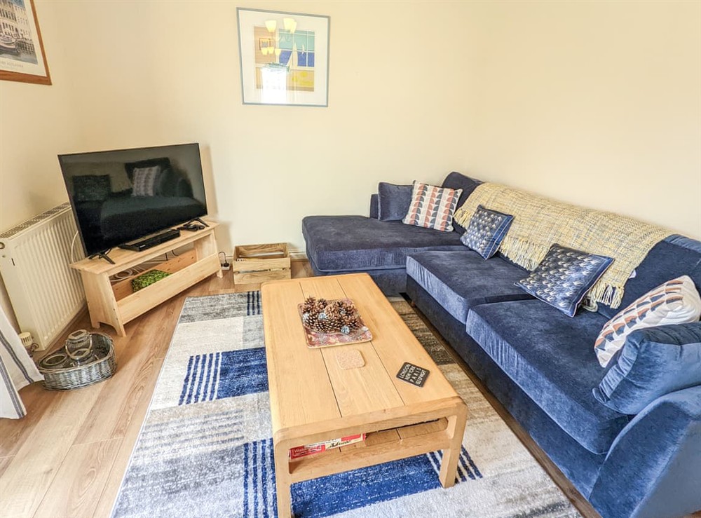 Living room at Hope House in East Cowes, Isle of Wight