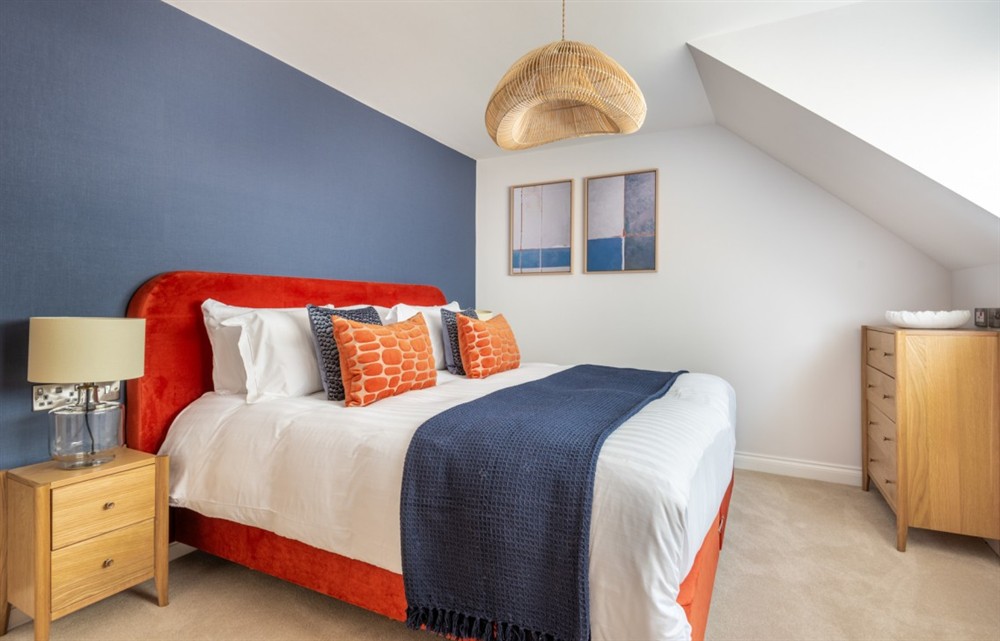 One of the 2 bedrooms at Hope Retreat in Thurlestone